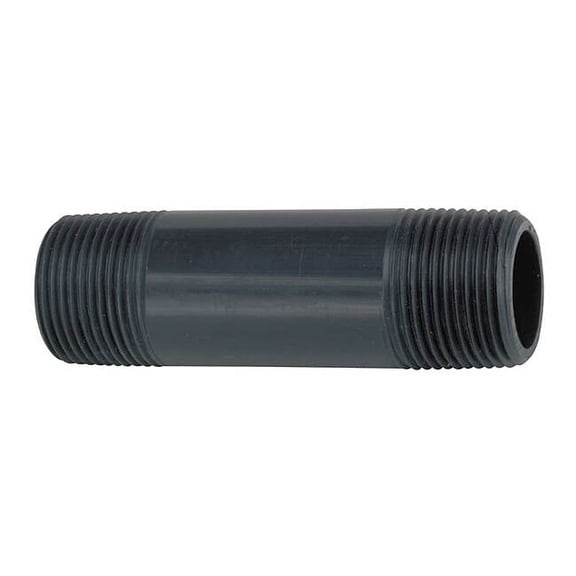 Manufacturer Varies 1/2" MNPT x 10" TBE PVC Pipe Nipple Sch 80 861-087