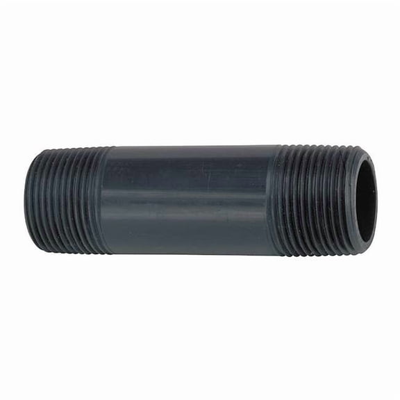 2" MNPT x 2-1/2" TBE PVC Pipe Nipple Sch 80 861-252