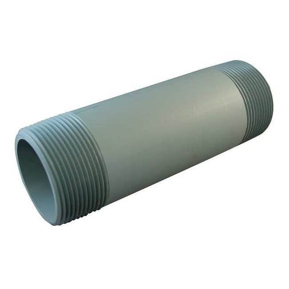 Manufacturer Varies Nipple,Threaded at Both Ends,2x10In,CPVC 887-100C