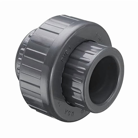 PVC Non-Threaded PVC Union, Socket x Socket, 1 in Pipe Size