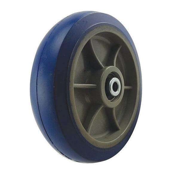Manufacturer Varies Caster Wheel,Rubber,8 in. Dia.,700 lb. 29XU76