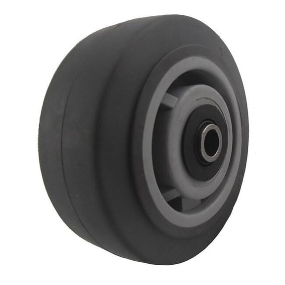 Manufacturer Varies Caster Wheel,TPR,5 in.,375 lb.,Gray 5VT80