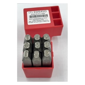 Hand Stamp Kit, Number Set 3W645