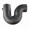thumbnail image 1 of Manufacturer Varies P-Trap,1/2" Primer Tap, Cast Iron, 3 in 228532, 1 of 1