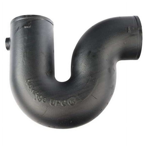 Manufacturer Varies P-Trap,1/2" Primer Tap, Cast Iron, 4 in 228534