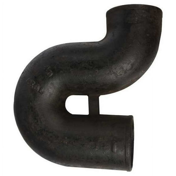 Manufacturer Varies P-Trap, Cast Iron, 2 in Pipe Size,Socket 222508