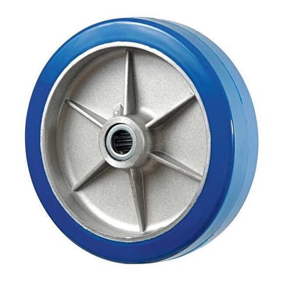 Manufacturer Varies Caster Wheel,8"dia,1,200 lb,Blue 2RZF3