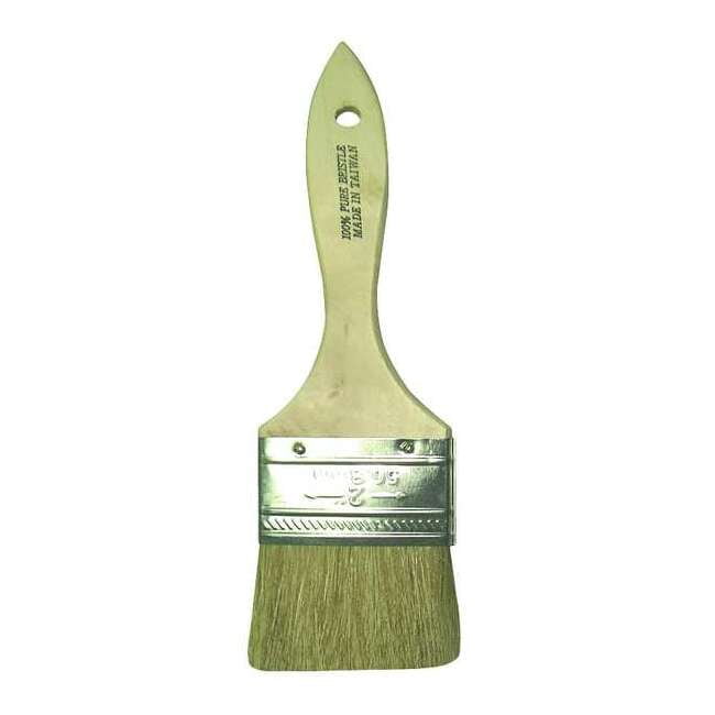 2" Chip Soft, China Hair Bristle, Paint Brush, Unfinished Wood Handle, 24 PK