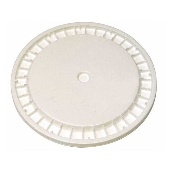 Manufacturer Varies Plastic Pail Lid, White, Snap, 12-3/16"H ROP2100CVR-SN-W