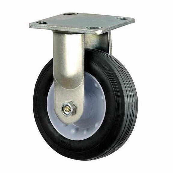 Rigid Semi-Pneumatic Caster,6 in.,200 lb 3G150