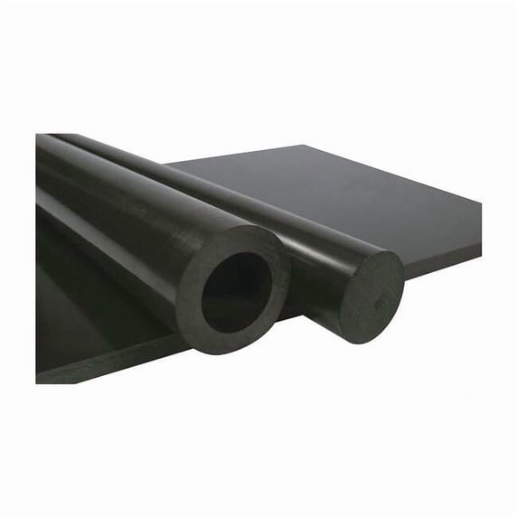 Black Extruded Nylon 6/6 Rod Stock 4 ft. L, 3/16" Dia. 69645104