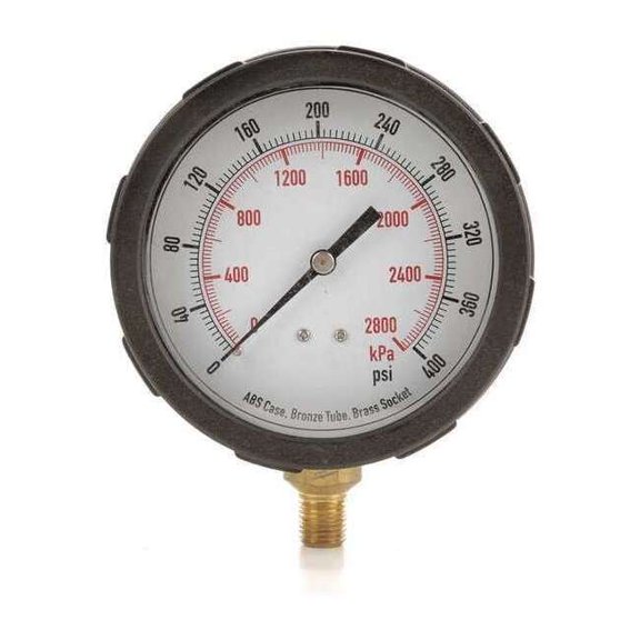 Manufacturer Varies Pressure Gauge,Test,4 In 4EFF9
