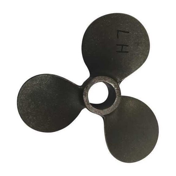 Manufacturer Varies Propeller,Machine,Blade Dia5In,Left,.502 550081c