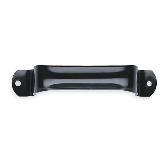 Manufacturer Varies Pull Handle, Black, Steel, Fixed 1WAE5