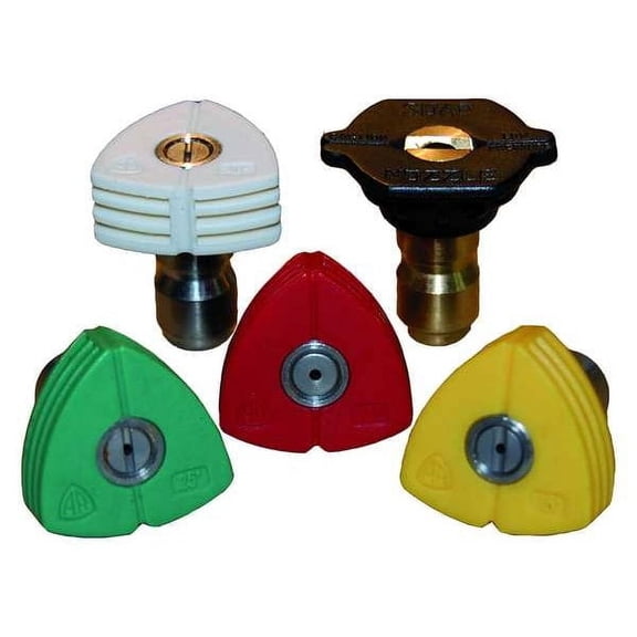 Manufacturer Varies PrssureWshrNozzle,Size:4,PK5,Fan,4.47gpm 1MDE9