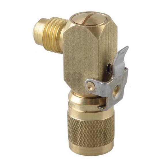 Manufacturer Varies Quick Coupler,90 Deg,1 3/4 in L,Brass 10U327