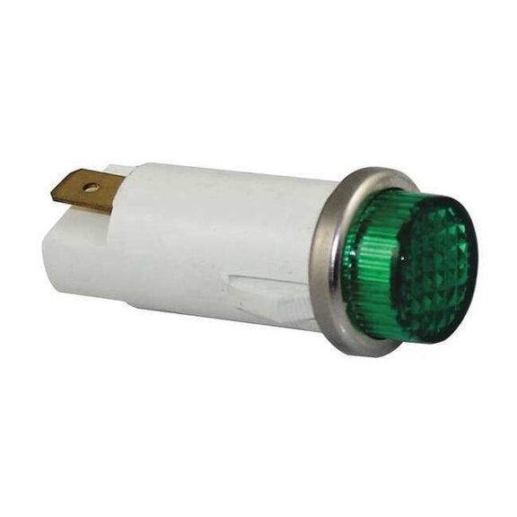 Manufacturer Varies Raised Indicator Light, Green, 120V 20C852