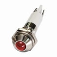 thumbnail image 1 of Manufacturer Varies Round Indicator Light,Red,120VAC 24M048, 1 of 1