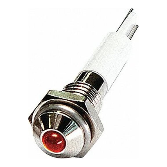 Manufacturer Varies Raised Panel Light, Red, 24 V DC 24M023