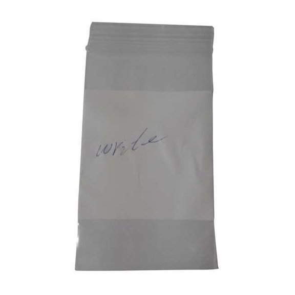 Manufacturer Varies Reclosable Bag, 5 in L, 3 in W, PK100 6GGP7