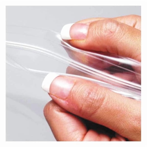 Reclosable Bag, Zip Seal, 18 in L, 13 in W, 4 mil Thick, Low Density Polyethylene (LDPE), Clear