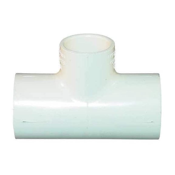 CPVC Reducing Tee, CTS, Schedule SDR-11, 1-1/4" x 1-1/4" x 1" Pipe Size, CTS Hub