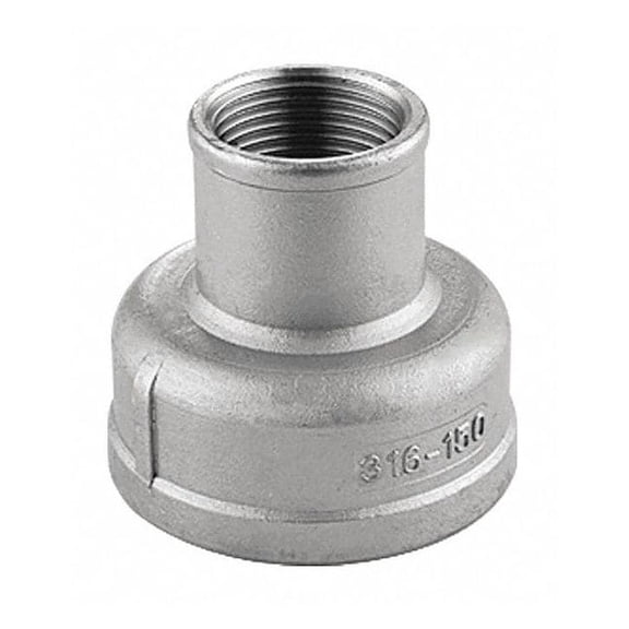 Manufacturer Varies 3" x 2-1/2" FNPT 304 SS Reducing Coupling 40RC111N030212