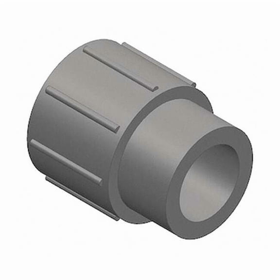 PVC Reducing Coupling, Socket x Socket, 6 in x 4 in Pipe Size 829-532
