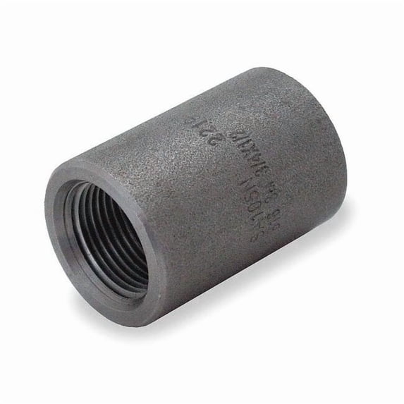 Reducer Reducer, 3/8" x 1/8" Pipe, FNPT, Black Forged Steel, Class 3000