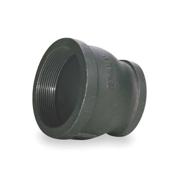 Reducer Reducer, 4" x 3" Pipe, FNPT, Malleable Iron, Class 150 2WU62