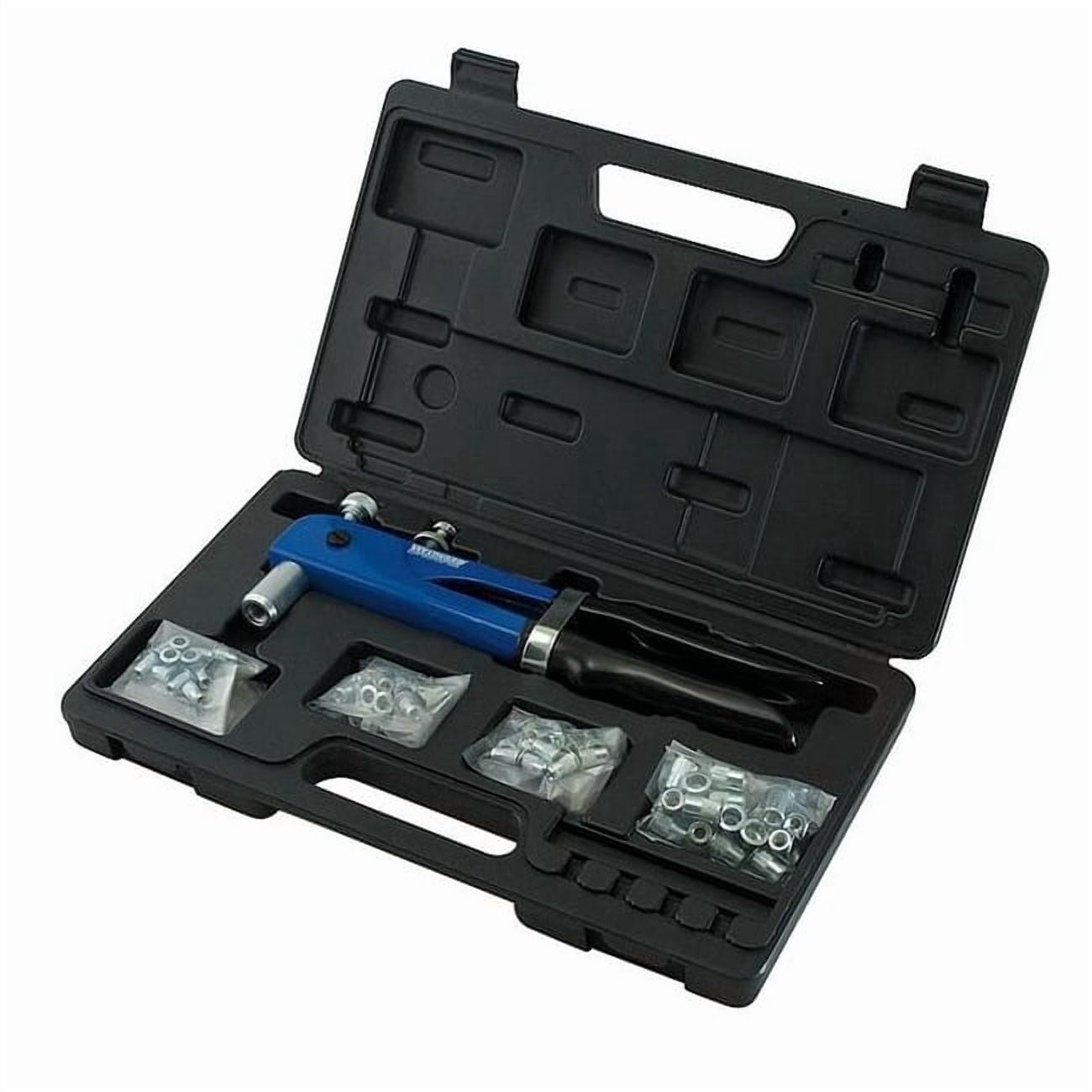 Manufacturer Varies Rivet Nut Tool Kit, Steel/Aluminum, 52 pieces 5TUW2