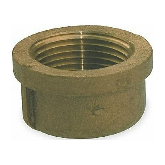 Manufacturer Varies Red Brass Cap, FNPT, 1" Pipe Size 1VFH1