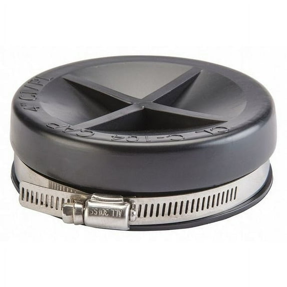 Manufacturer Varies Flexible Cap,Plastic,4.3 psi,3" Pipe Sz DACAP-3