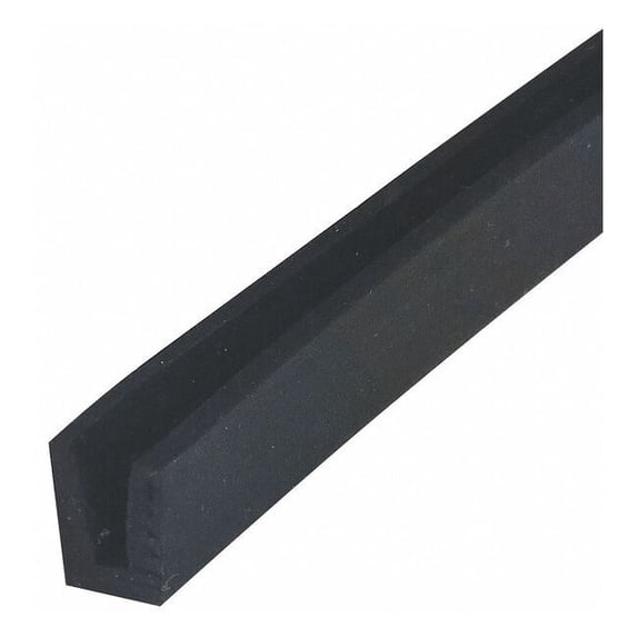 Manufacturer Varies Edge Trim,10ft L,Black,Neoprene,3/16in W ZTRIM-305