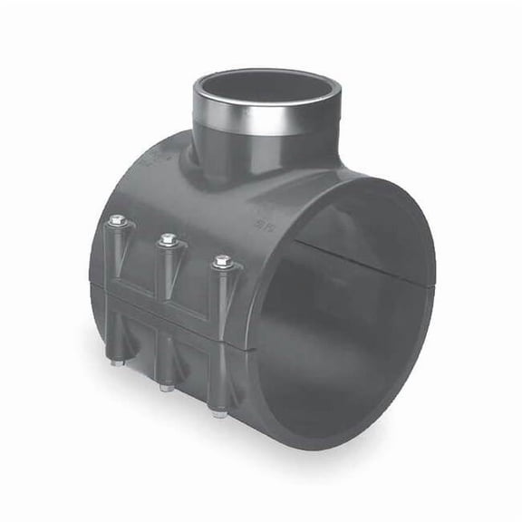 Manufacturer Varies Saddle Clamp,Dk Gray,Pipe Fit 4"x4"x1.5" 867-419SR