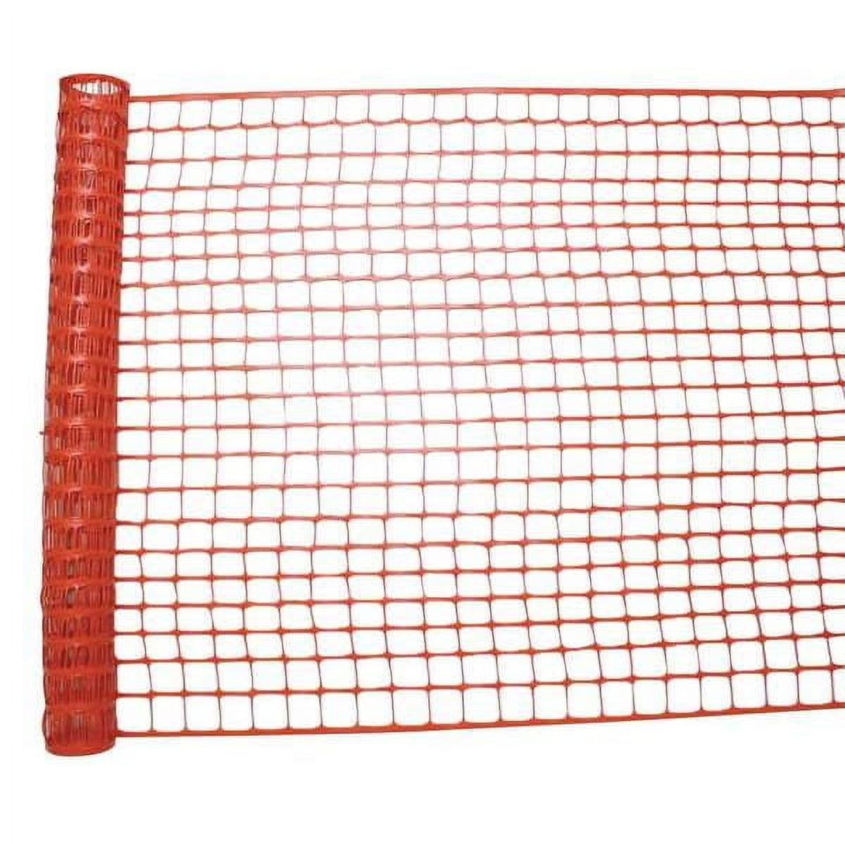 Orange Polypropylene Safety Fence, 4 ft x 100 ft