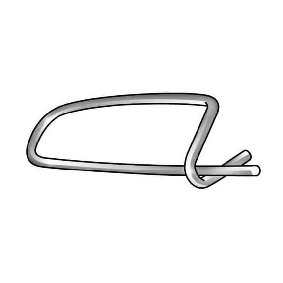 Manufacturer Varies Safety Pin,Zinc,3/64 x1-5/8 L,PK100 2UJG6