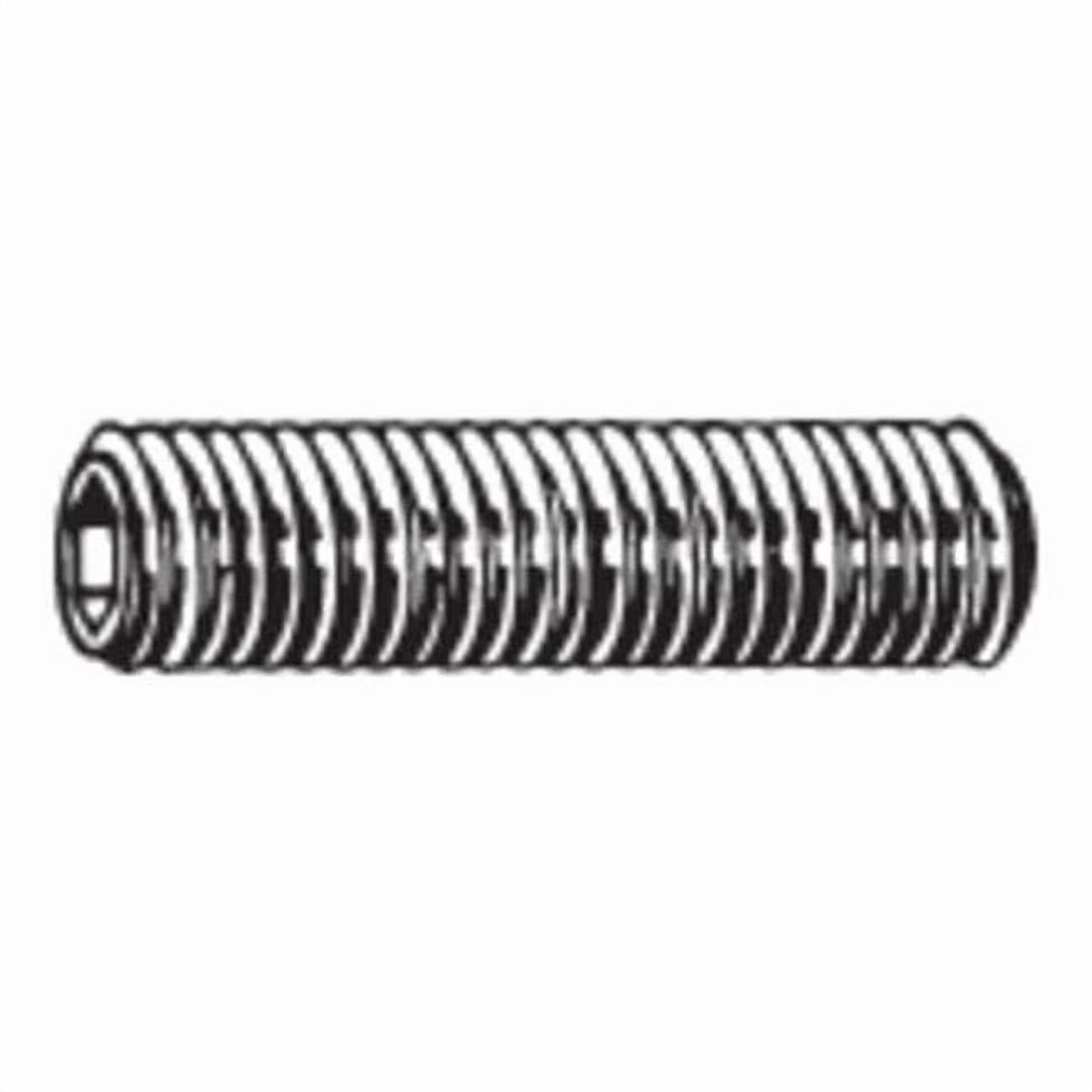 Manufacturer Varies Socket Set Screw,Gr M5,Flat,16mm L,PK100 M07810.050.0016