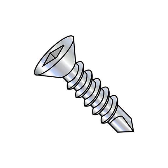 Manufacturer Varies Self Drilling Screws,6-20x2 SQR,PK4000 0632KQF