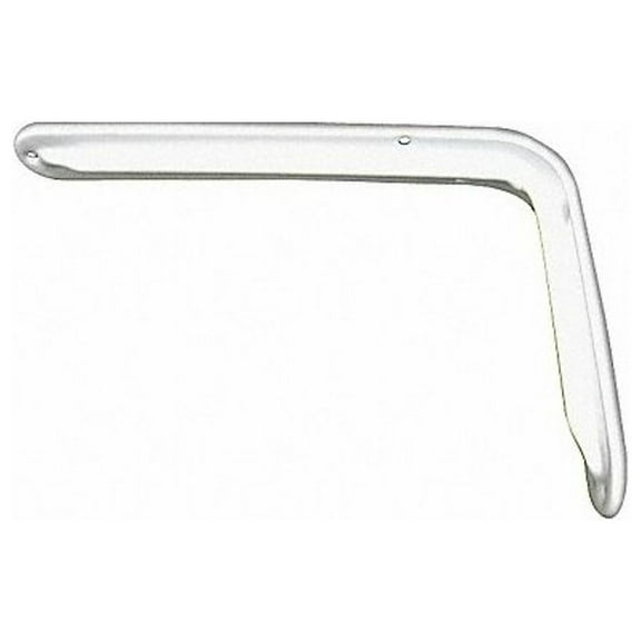 Manufacturer Varies Shelf Bracket, Steel, White, 11-3/4 in. L 33TZ34