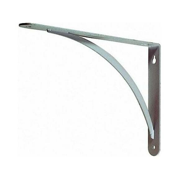 Manufacturer Varies Shelf Bracket,Steel,White 33TZ35