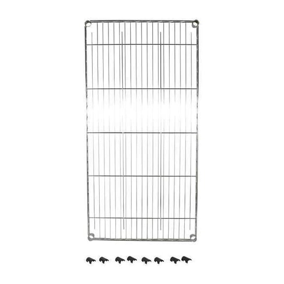 Manufacturer Varies Shelving, Chrome, 18x48 MHL1848CG