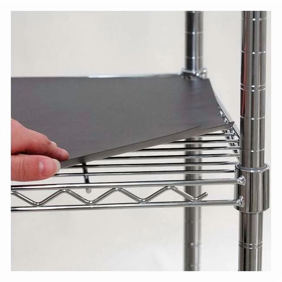 Shelf Liner 72"x36", Black, 4PK 5GRK5