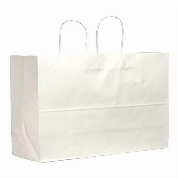 Manufacturer Varies Shopping Bag,Merchandise,White,PK250 86785
