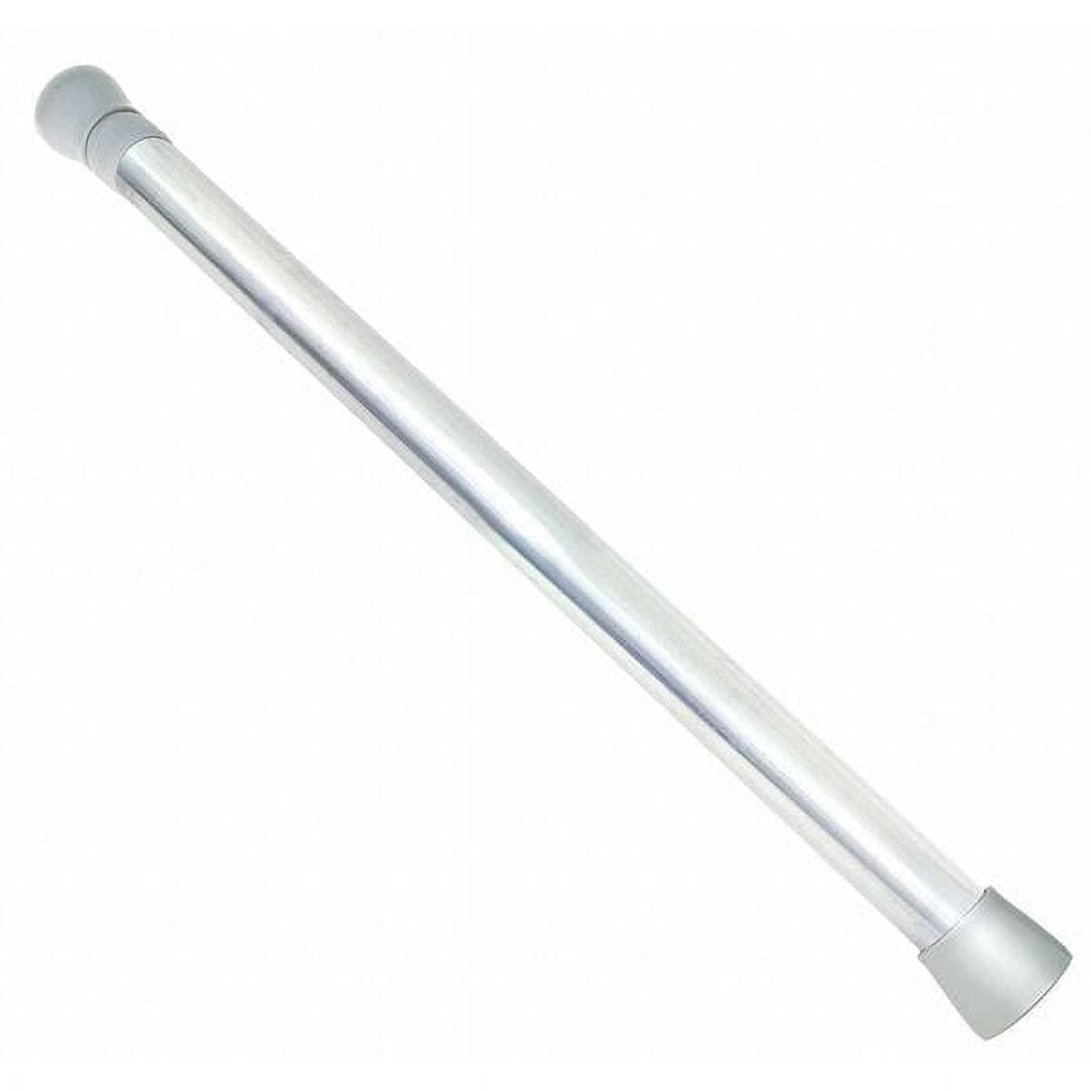 72-inch Polished Chrome Tension Shower Rod with Zinc Alloy