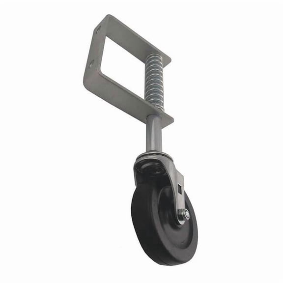 Gate Caster,Rubber,3 in.,100 lb. 32J778