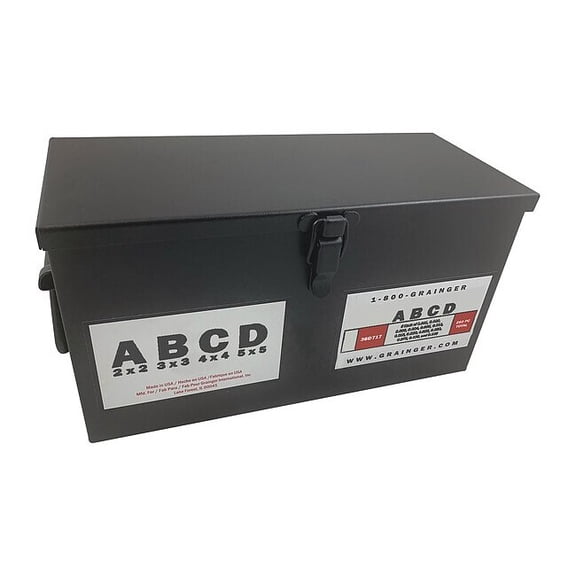 Manufacturer Varies Slotted Shim Kit 2x2-5x5", Stainless Steel, 260 PCS 36D717