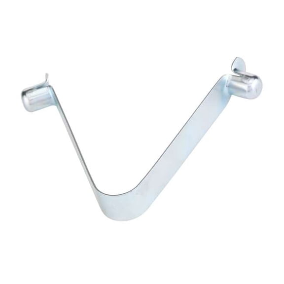 Snap Button, 0.375" D, 0.440" H, Double End D Style, Spring Leg, 5 PK