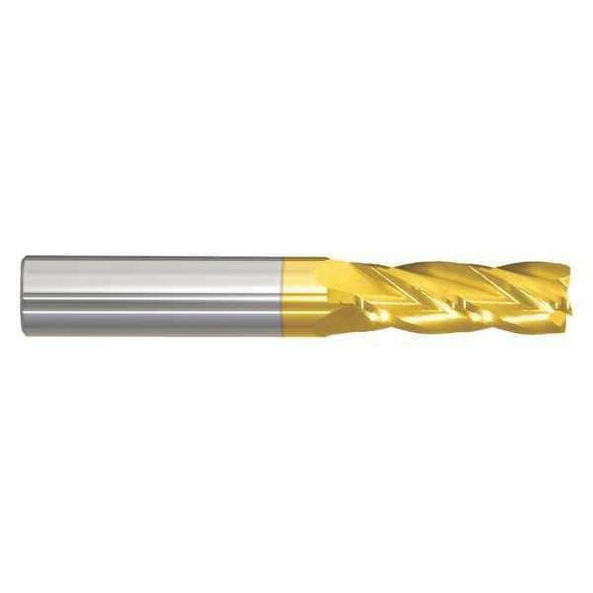 Manufacturer Varies End Mill,3/16 in.4 Flutes,TiN 206-001101