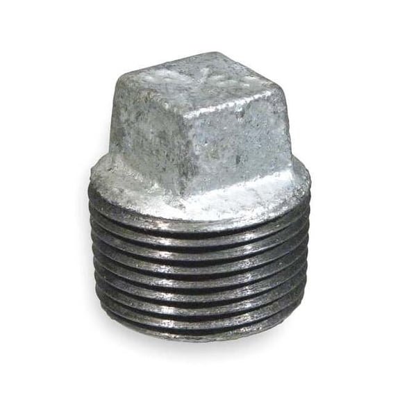 Manufacturer Varies 3/8" MNPT Galvanized Square Head Plug 5P909